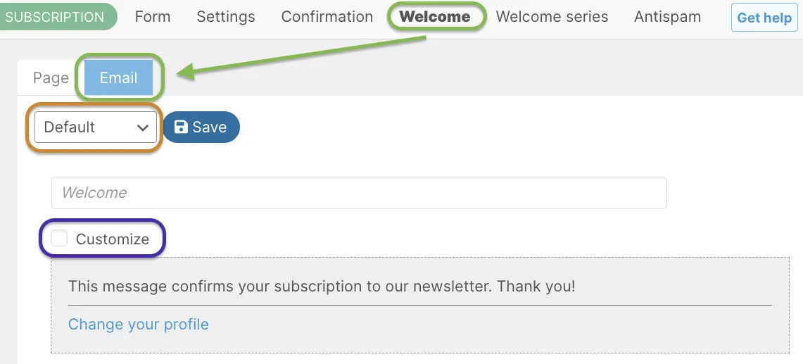 Free wordpress email marketing plugin automated welcome message setup